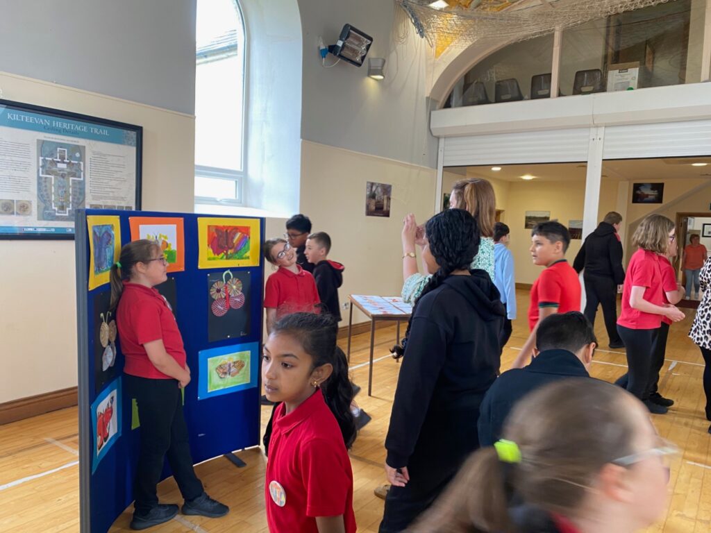 Visiting the exhibition