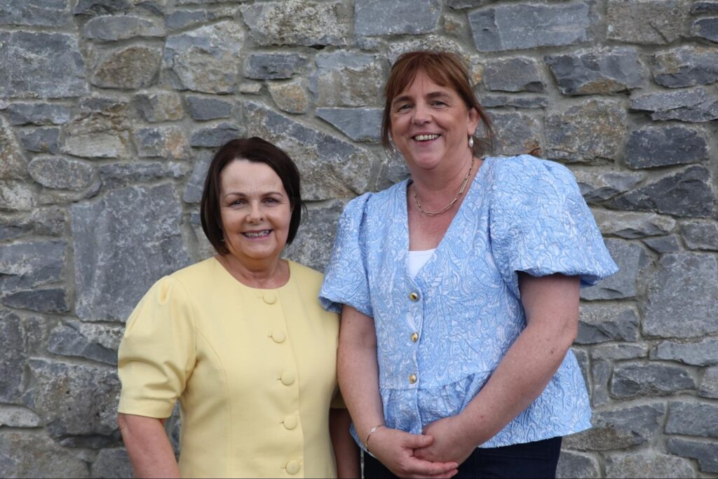 Photograph of Regina Clancy and Sinéad Culleton-Lowry, Boora Canteen Staff