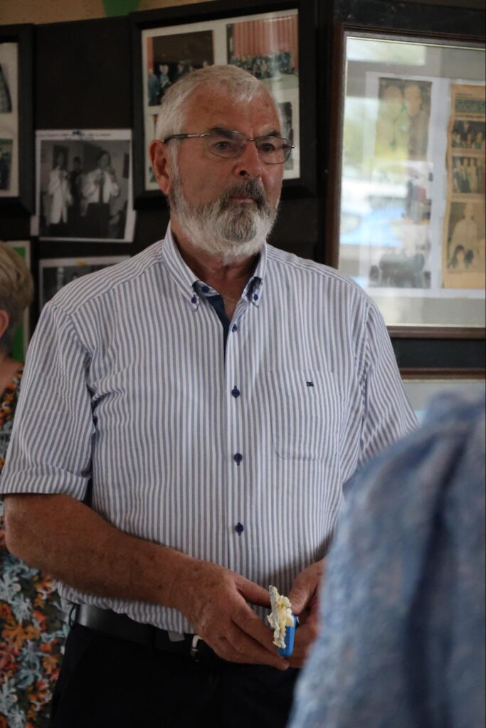 Photograph of Seamus Barron at the June 27th reunion